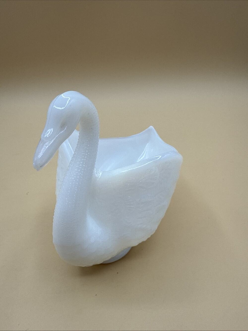 Imperial Milk Glass Swan Salt Dish